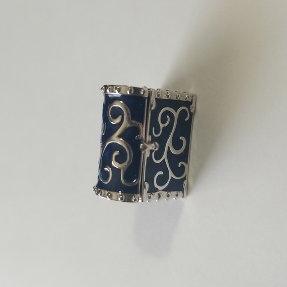Sterling Silver Treasure Box Bead (Brand Nina) - Picture 1 of 10
